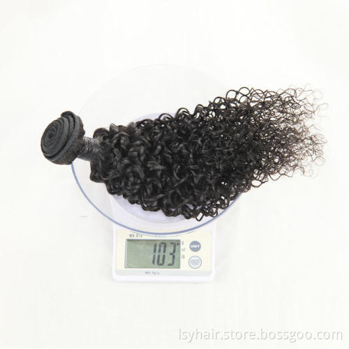 2019 virgin cuticle aligned raw  jerry curl hair bundles with closures, wholesale online deal  human hair weave bundles